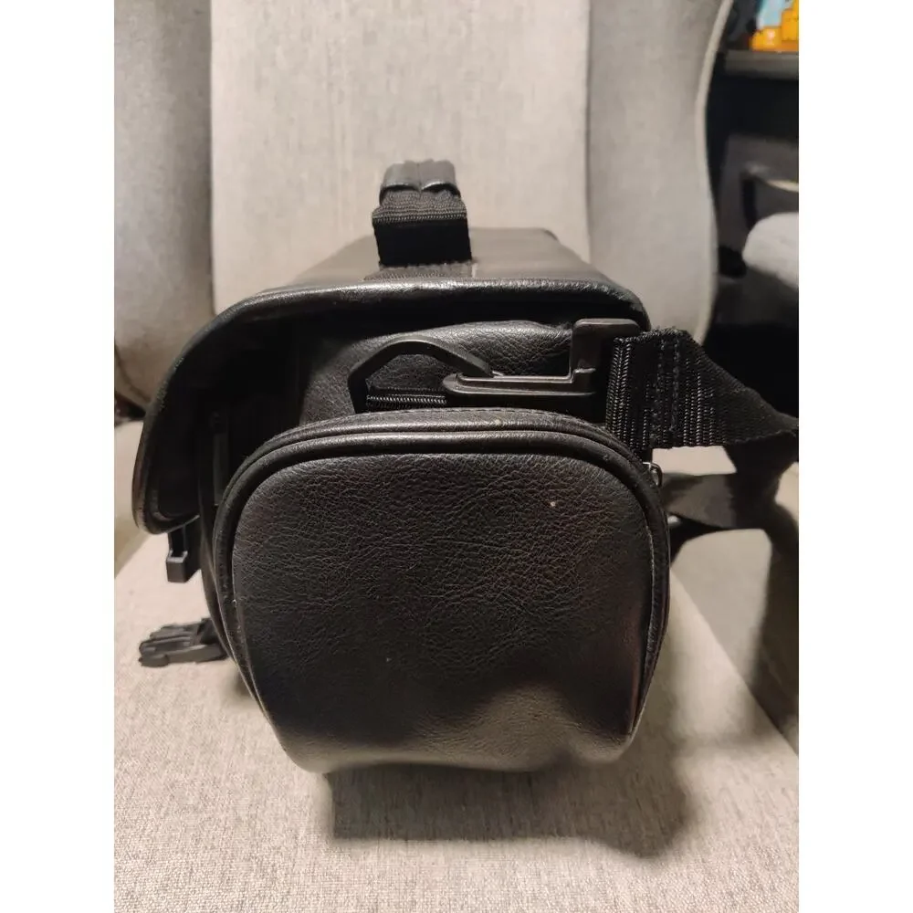 Sony Black PVC Video Camera Bag Camcorder Case with Shoulder Strap 15